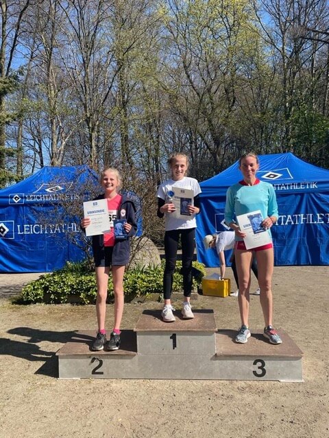 Ida belegt den 2. Platz beim Osterlauf des HSV