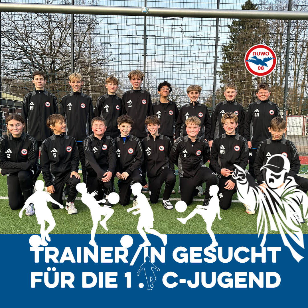 Fußballtrainer:in gesucht für 1.C