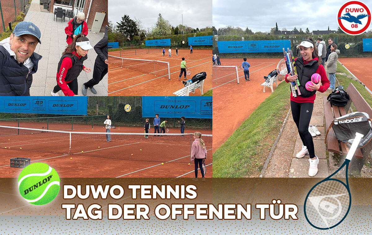 Gelungene Saisoneröffnung trotz kühler Temperaturen -DUWO Tennis – Tag der offenen Tür